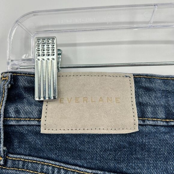 EVERLANE The Curvy Cheeky Jean Organic Cotton Straight Leg High Rise Denim 28 - Picture 6 of 8